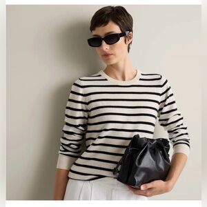 Quince Cashmere Crewneck Sweater